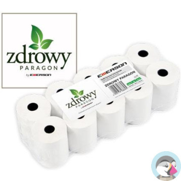 Rolki termiczne 60x30m 10szt EMERSON rt06030wkff zdrowy paragon