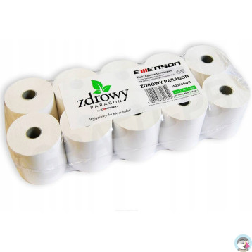 Rolki termiczne 57x40m 10szt. EMERSON rt05740wkff zdrowy paragon