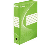 Pudło archiwizacyjne na dokumenty 80mm Standard zielone 128414 ESSELTE