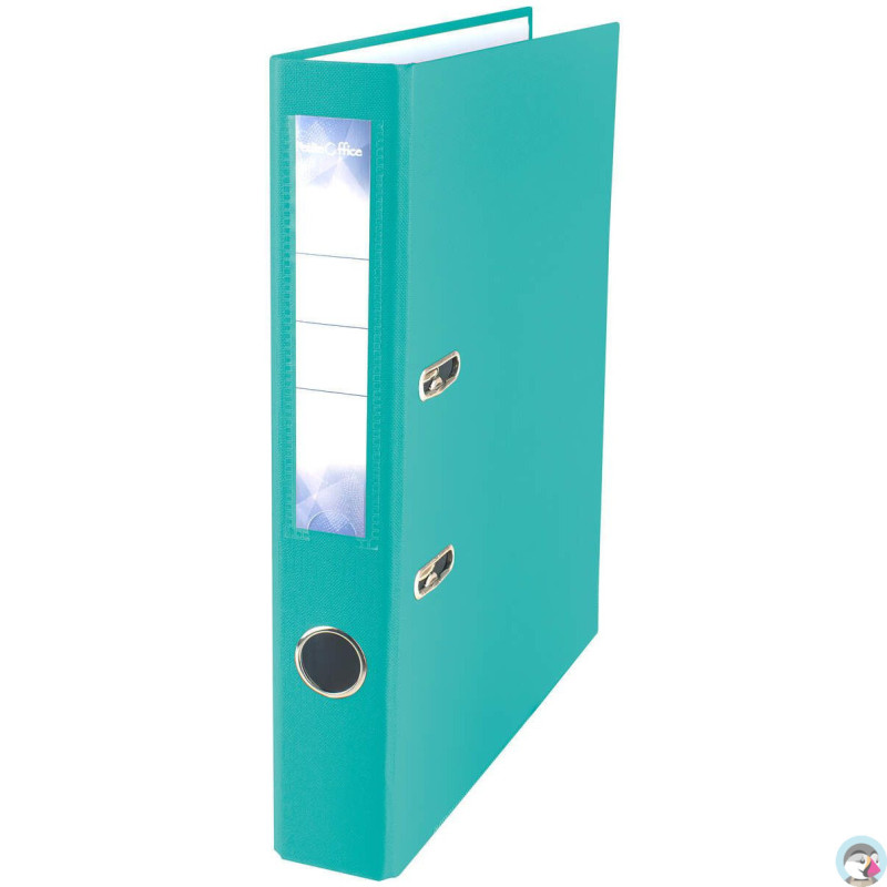 Segregator PETITE OFFICE A4/50mm turkusowy PO01649 STRIGO