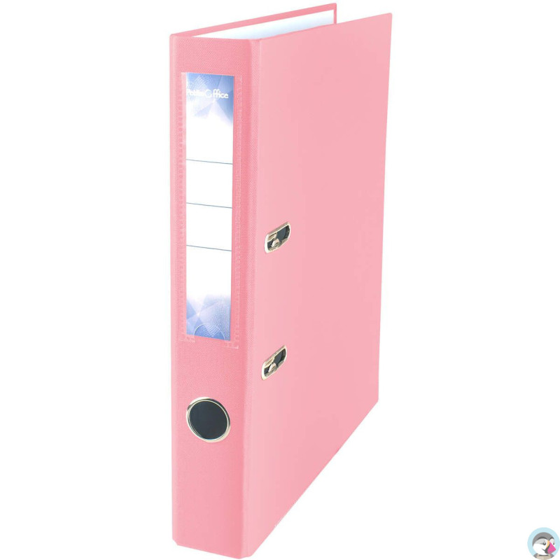 Segregator PETITE OFFICE A4/50mm pastelowy różowy PO54683 STRIGO