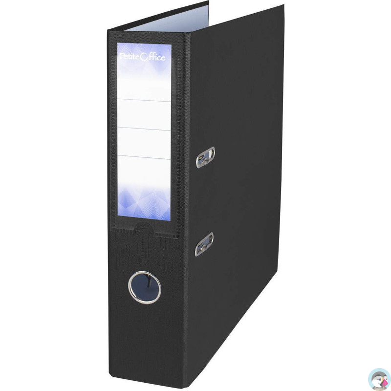 Segregator PETITE OFFICE A4/75mm czarny PO76216 STRIGO