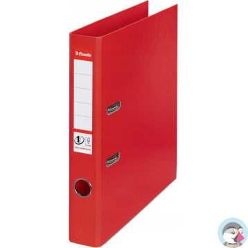 Segregator A4/50mm z mechanizmem czerwony 81143 No.1 ESSELTE