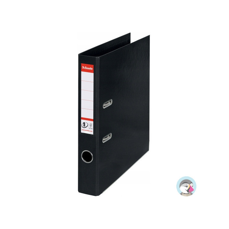 Segregator A4/50mm z mechanizmem czarny VIVIDA 81147 No.1 ESSELTE