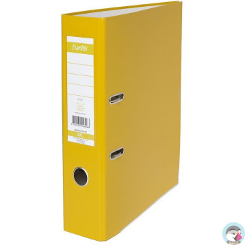 Segregator na dokumenty A4 50mm żółty z szyną 100551798 BANTEX