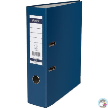 Segregator na dokumenty A4 80mm XXL niebieski z szyną 100551784 BANTEX