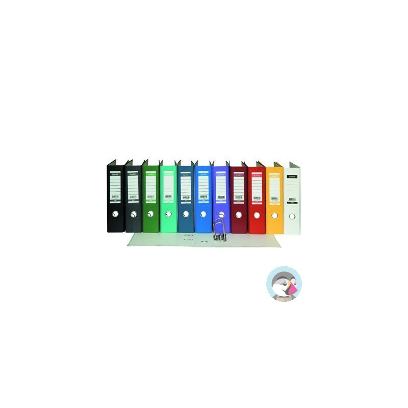 Segregator na dokumenty A4 80mm XXL czarny z szyną 100551789 BANTEX