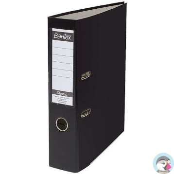 Segregator na dokumenty A4 50mm CLASSIC czarny 400044675 BANTEX BUDGET