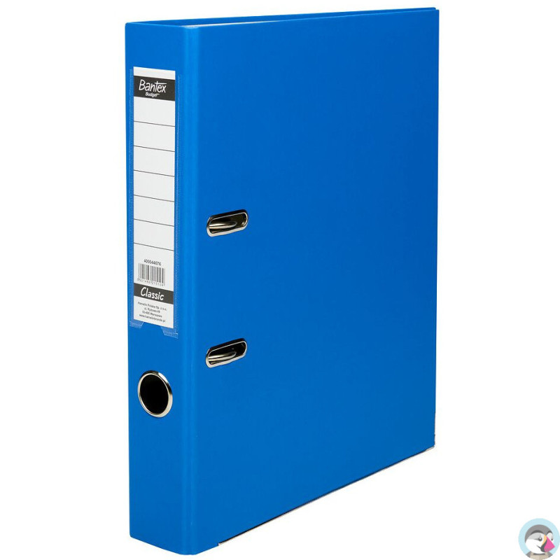 Segregator na dokumenty A4 50mm CLASSIC niebieski 400044676 BANTEX BUDGET