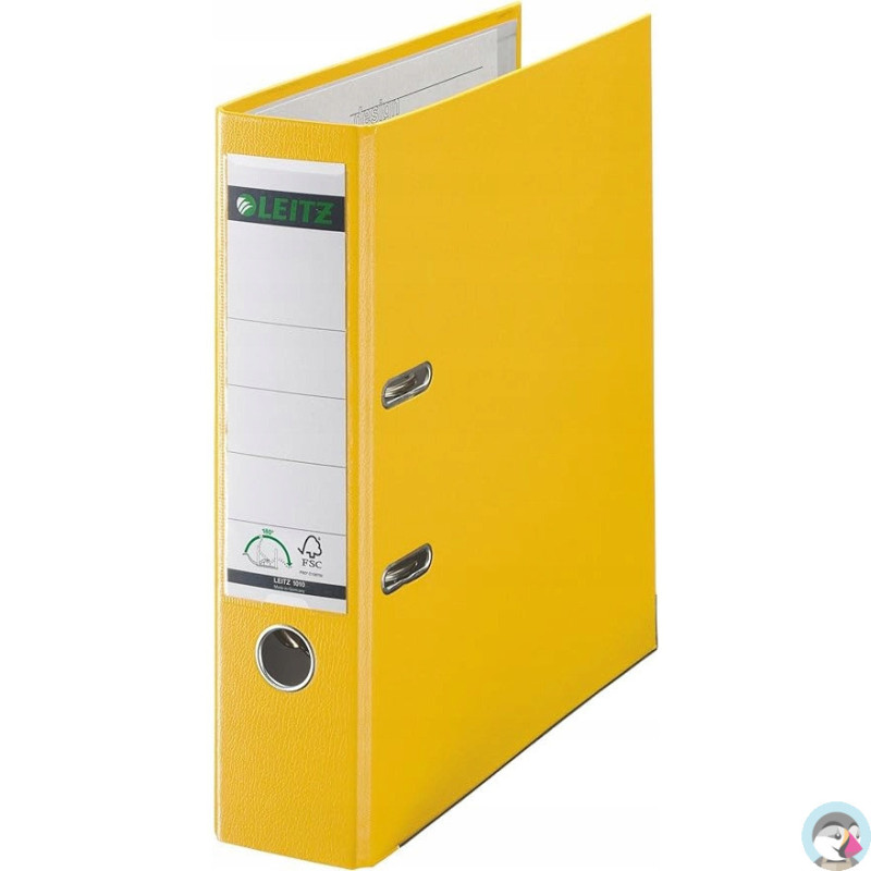 Segregator LEITZ A4/80mm 180 żółty 10105015