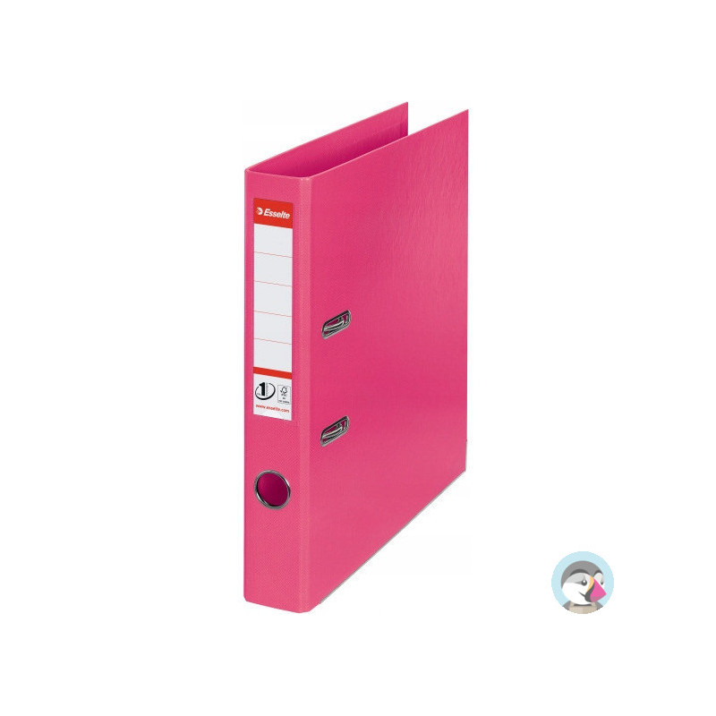 Segregator A4/50mm z mech. POWER No.1 fuksja 811413 ESSELTE