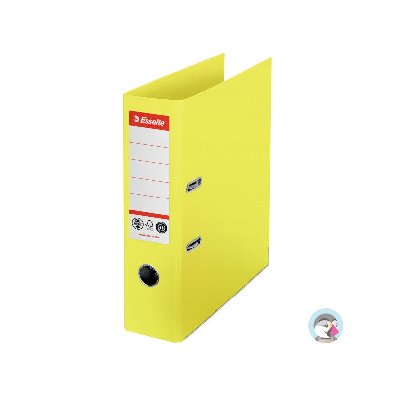 Segregator A4/75mm No.1 żółty 627566 ESSELTE Neutral CO2