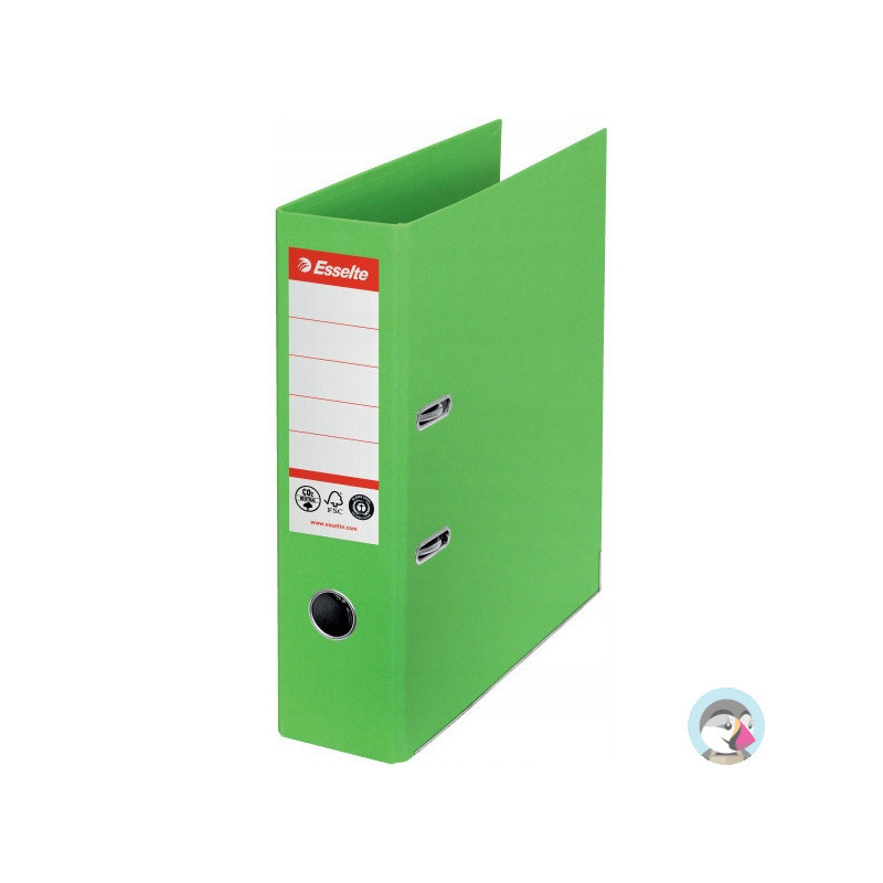 Segregator A4/75mm No.1 zielony 627567 ESSELTE Neutral CO2