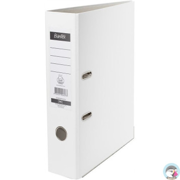 Segregator na dokumenty A4 50mm biały z szyną 100551799 BANTEX