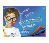Blok techniczny kolorowy A3 25k SUPERIOR 00105 KRESKA