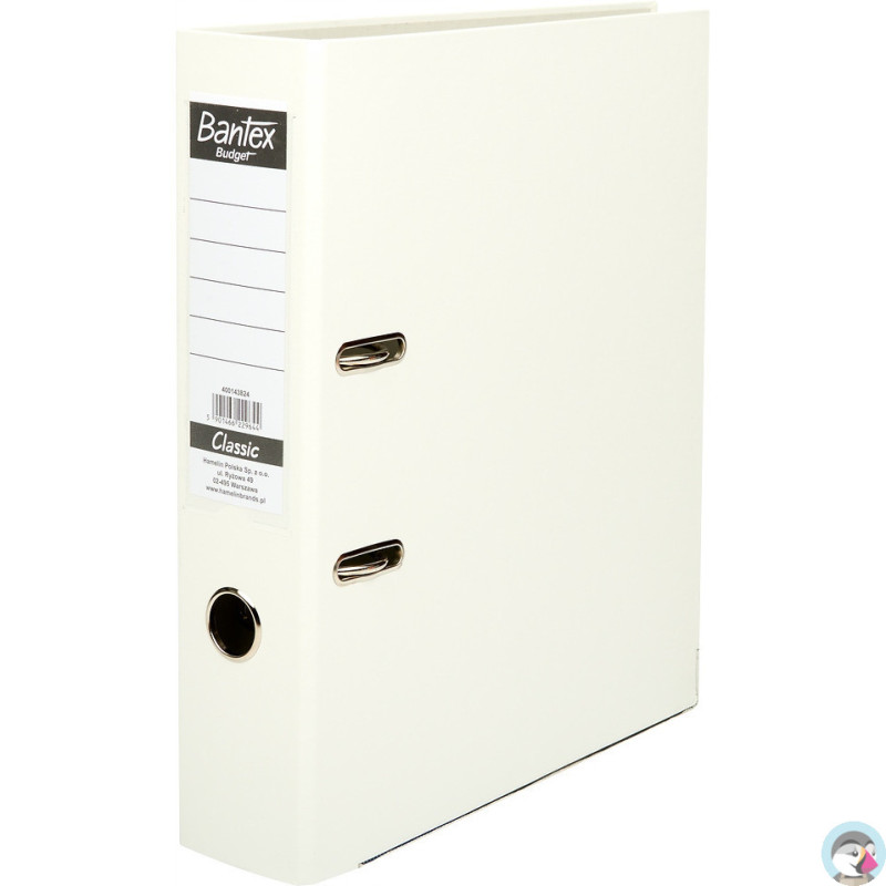 Segregator na dokumenty A4 75mm CLASSIC biały 400143824 BANTEX BUGET