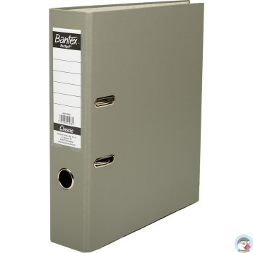 Segregator na dokumenty A4 75mm CLASSIC szary 400143826 BANTEX BUDGET