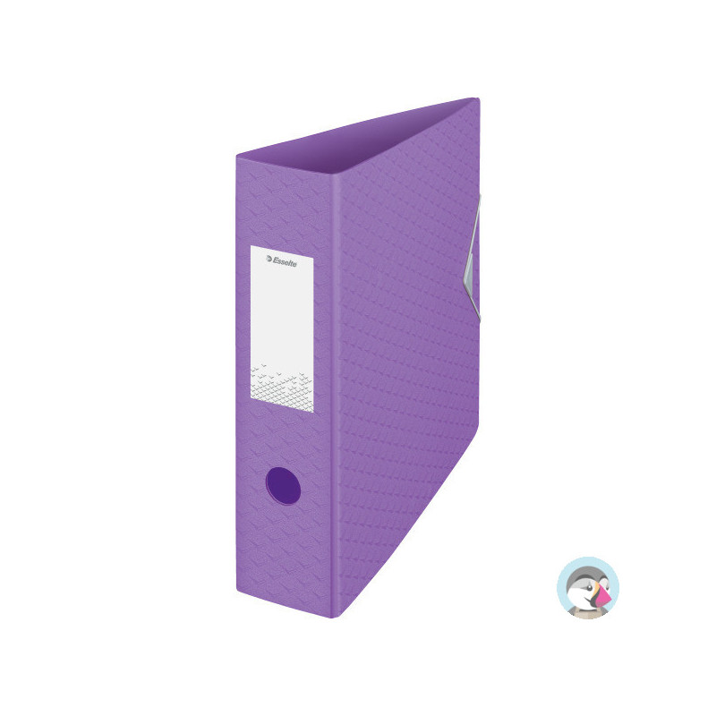 Segregator ESSELTE Colour`Breeze z polyfoamu A4 82mm lawendowy 628428