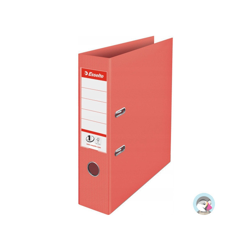 Segregator ESSELTE No.1 Colour`Breeze 75mm koralowy 628431