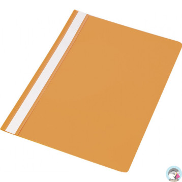 Skoroszyt A4 twardy typu PVC (10) pomarańczowy 0413-0020-07 Panta Plast