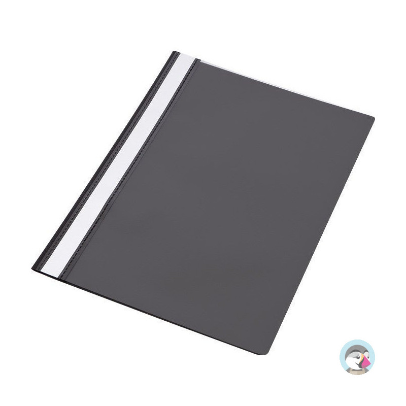 Skoroszyt zwykły PP czarny (10szt.) 0413-0014-01 Panta Plast