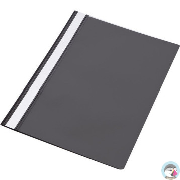 Skoroszyt zwykły PP czarny (10szt.) 0413-0014-01 Panta Plast