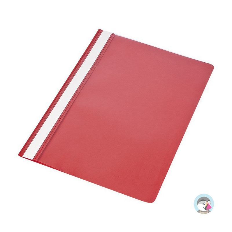 Skoroszyt zwykły PP czerwony (10szt.) 0413-0014-05 Panta Plast