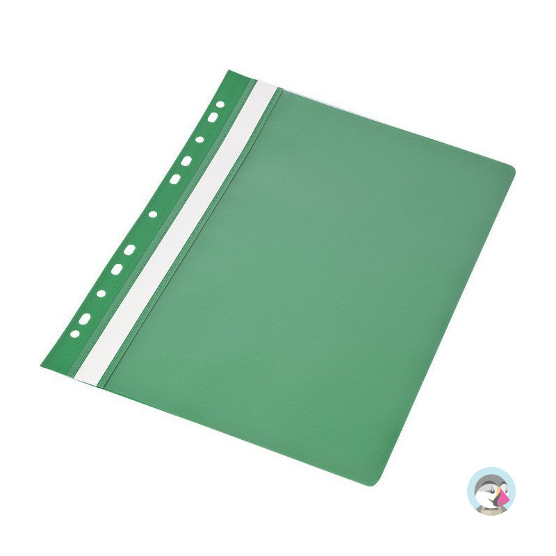 Skoroszyt PP z europerforacją zielony (20szt.) 0413-0003-04 Panta Plast