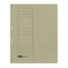 Skoroszyt oczkowy 1/2 A4 szary 100551880 ELBA