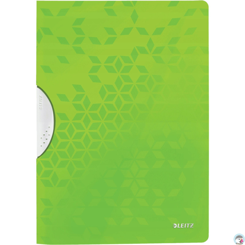 Skoroszyt z klipem LEITZ WOW zielony 41850054