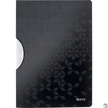 Skoroszyt z klipsem Leitz WOW, czarny 41850095