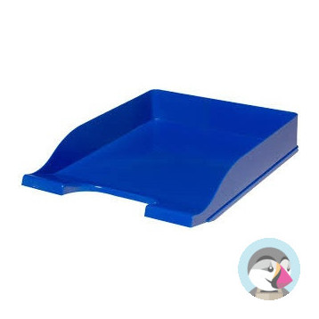 Półka kuweta na dokumenty COLORS niebieska 400050166 BANTEX