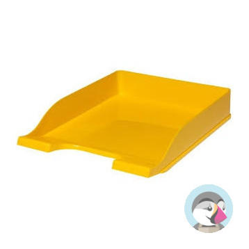 Półka kuweta na dokumenty COLORS żółta 400050180 BANTEX
