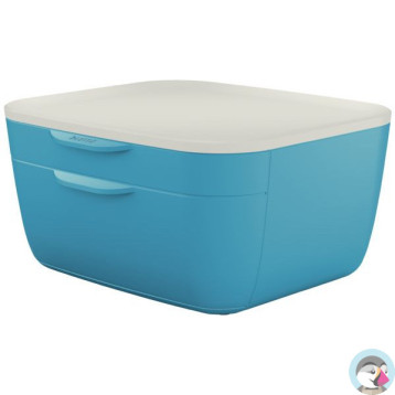 Pojemnik z szufladami Cosy, niebieski 53570061