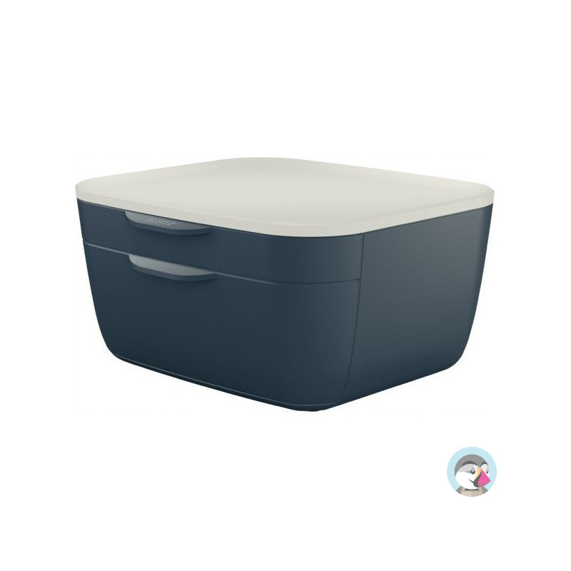 Pojemnik z szufladami Cosy, szary 53570089