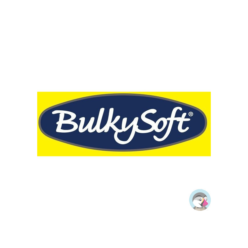 Serwetki BULKYSOFT 24x24mm 2 warstwy (100szt) żółte 32457