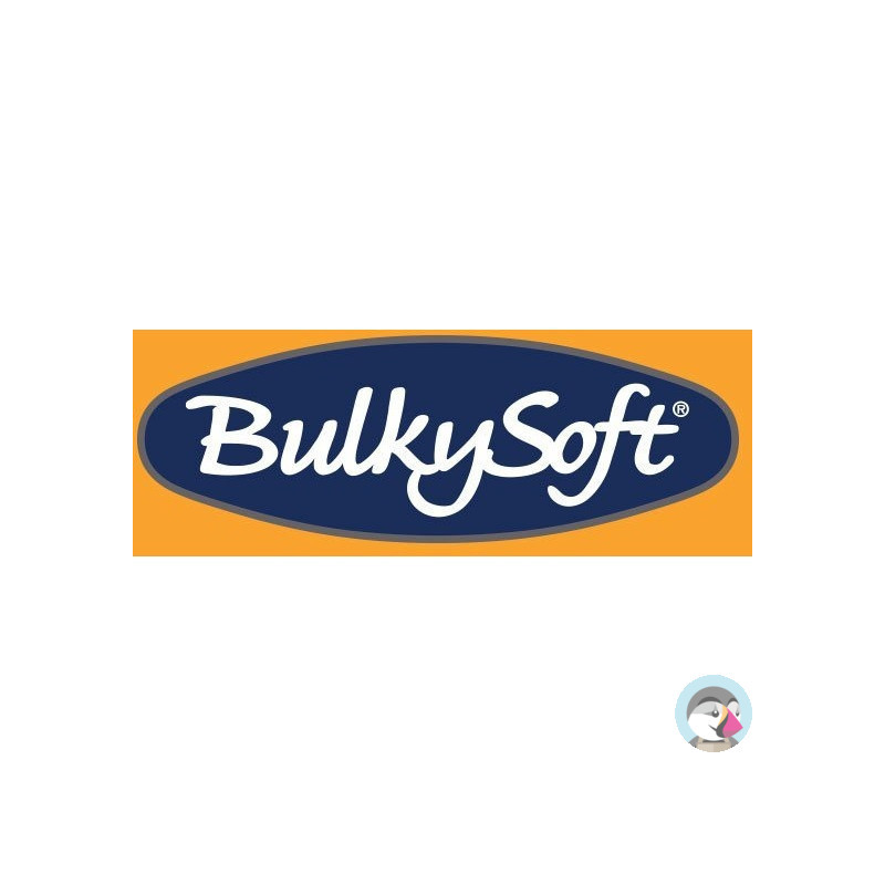 Serwetki BULKYSOFT 24x24mm 2 warstwy (100szt) pomarańczowe