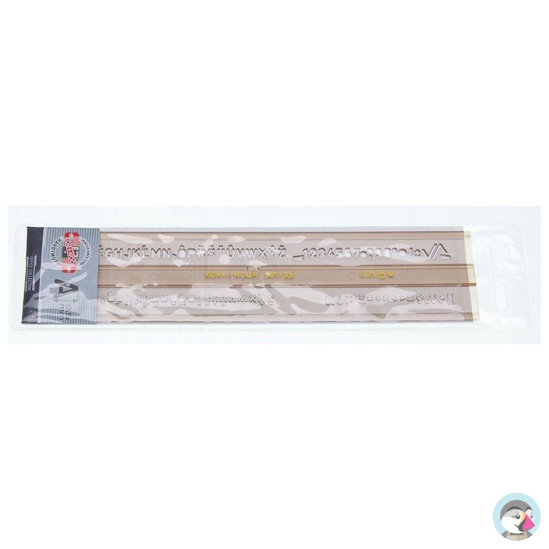 Szablon CYFROWO-LITEROWY 0.35 748004 KOH-I-NOOR