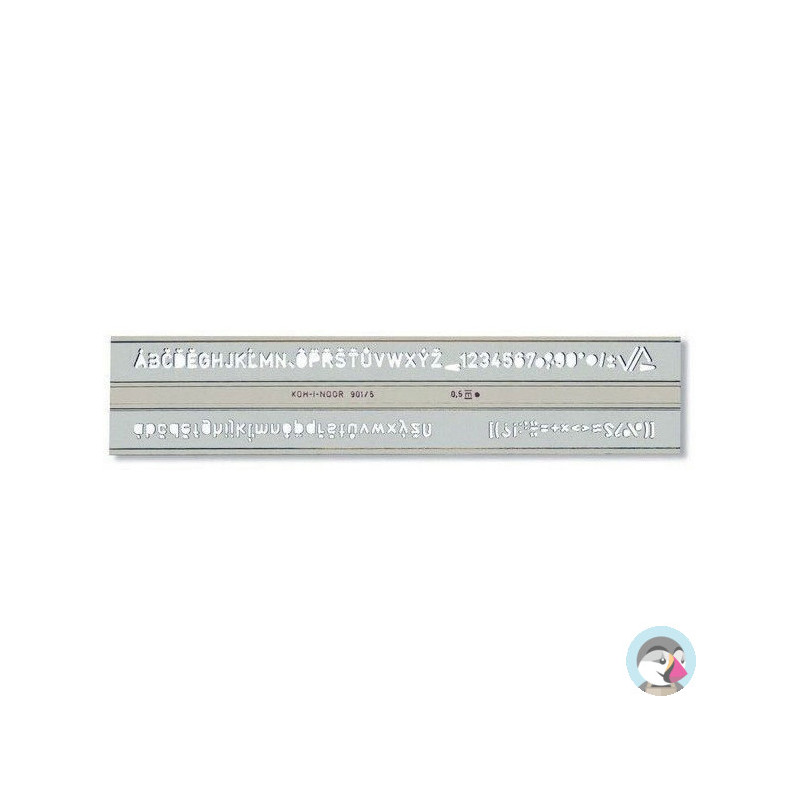 Szablon CYFROWO-LITEROWY 0.5 748006 KOH-I-NOOR