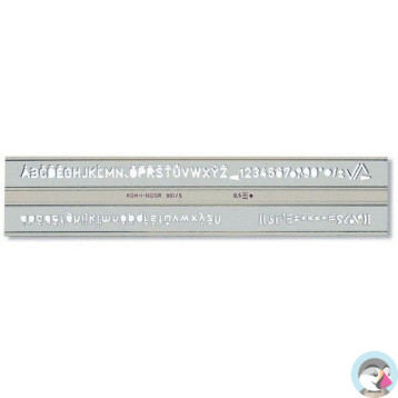 Szablon CYFROWO-LITEROWY 0.5 748006 KOH-I-NOOR