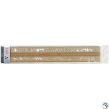 Szablon CYFROWO-LITEROWY 10mm 748010 KOH-I-NOOR
