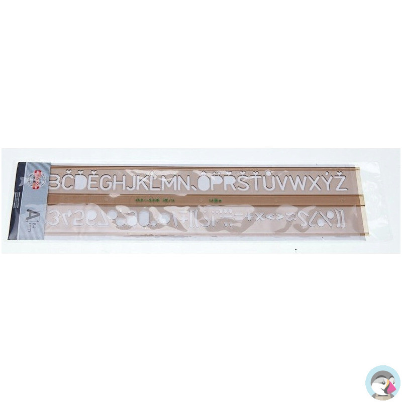 Szablon CYFROWO-LITEROWY 1.4 748012 KOH-I-NOOR