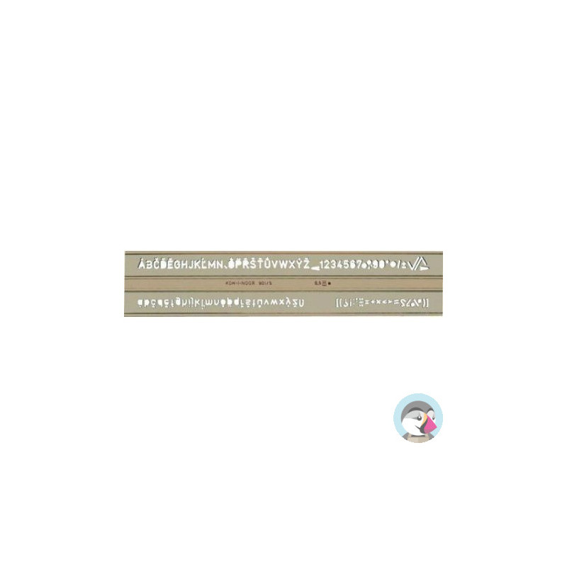 Szablon CYFROWO-LITEROWY 2.0 748014 KOH-I-NOOR