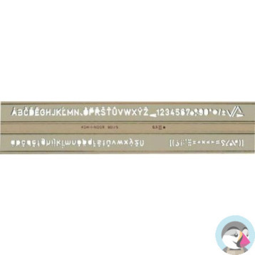 Szablon CYFROWO-LITEROWY 2.0 748014 KOH-I-NOOR