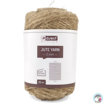 Sznurek jutowy 2mm / 25m szpula 800200 d.rect