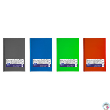Szkicownik Sketchbook szyty A6 96k 100g mix kolorów 400152625 OXFORD