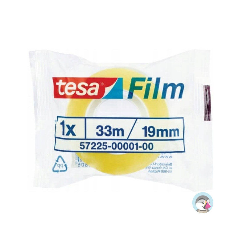 Taśma TESA FILM STANDARD 33m x 19mm 57225