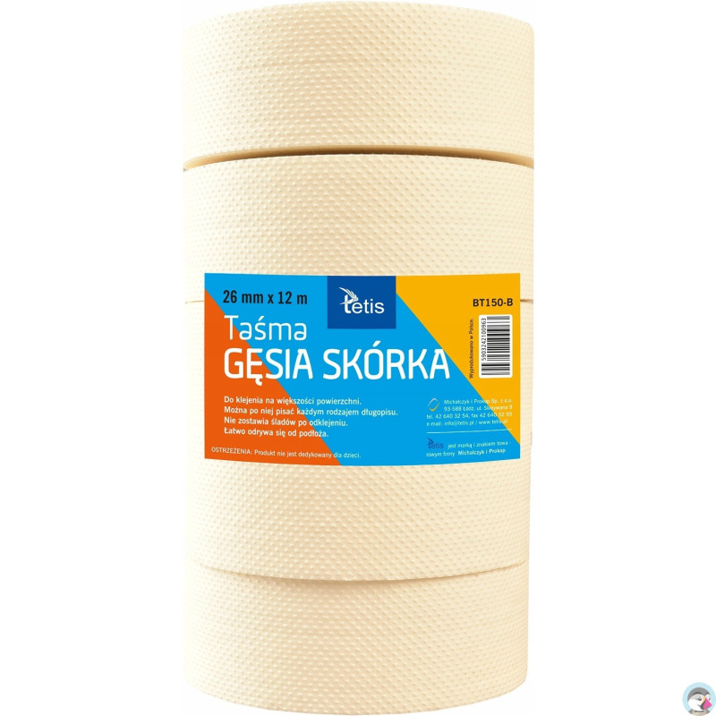 Taśma GĘSIA SKÓRKA 26mm x 12m BT150-B TETIS