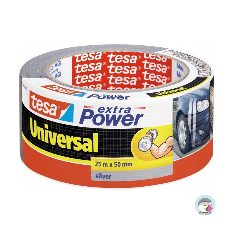 Taśma naprawcza srebrna 25m x 50mm TESA 56388-00000-15