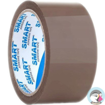 Taśma brązowa 48x120m SOLVENT SMART 5811.SM08